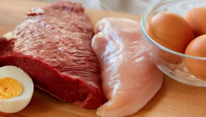 Assortment of dairy products carnes en la dieta